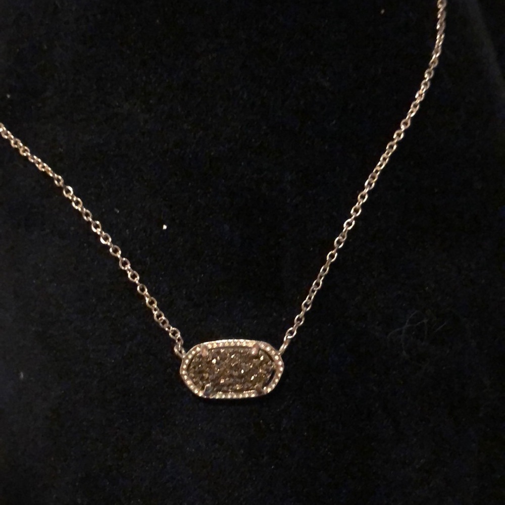Kendra Scott drusy necklace